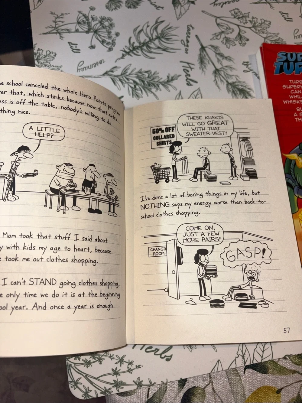 Diary of a Wimpy Kid: Hard Luck & Super Turbo vs. The Flying Ninja Book Bundle